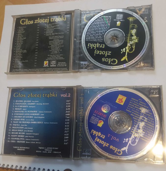 płyty CD 2szt. Głos złotej trąbki