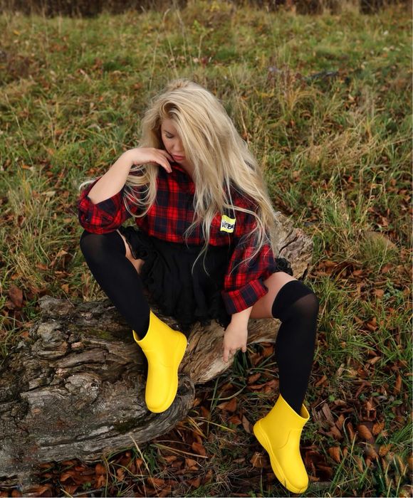 Чобітки гумові Prada