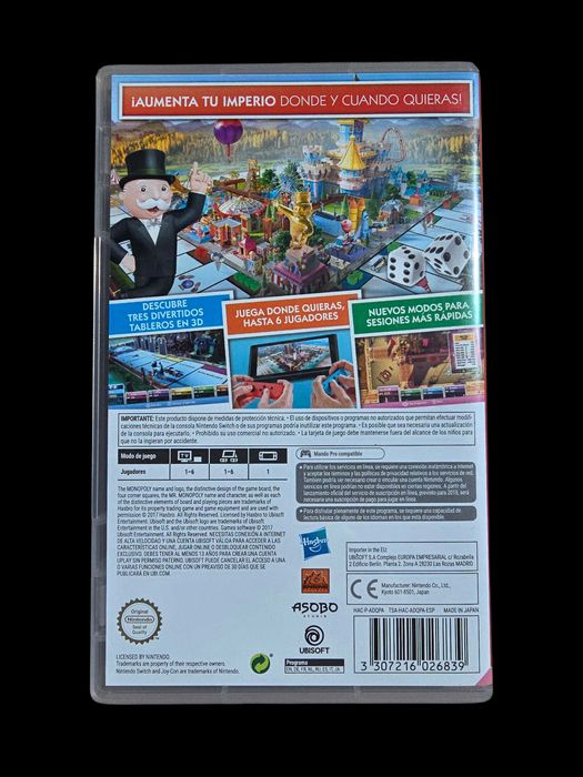 Monopoly Nintendo Switch
