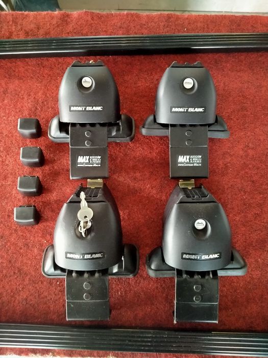 Bagażnik dachowy - poprzeczki, Mont Blanc do BMW 5 E 60.