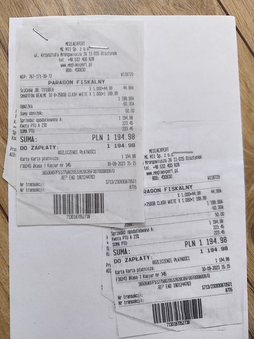 Telefon Realmy 10 , 256gb , biały