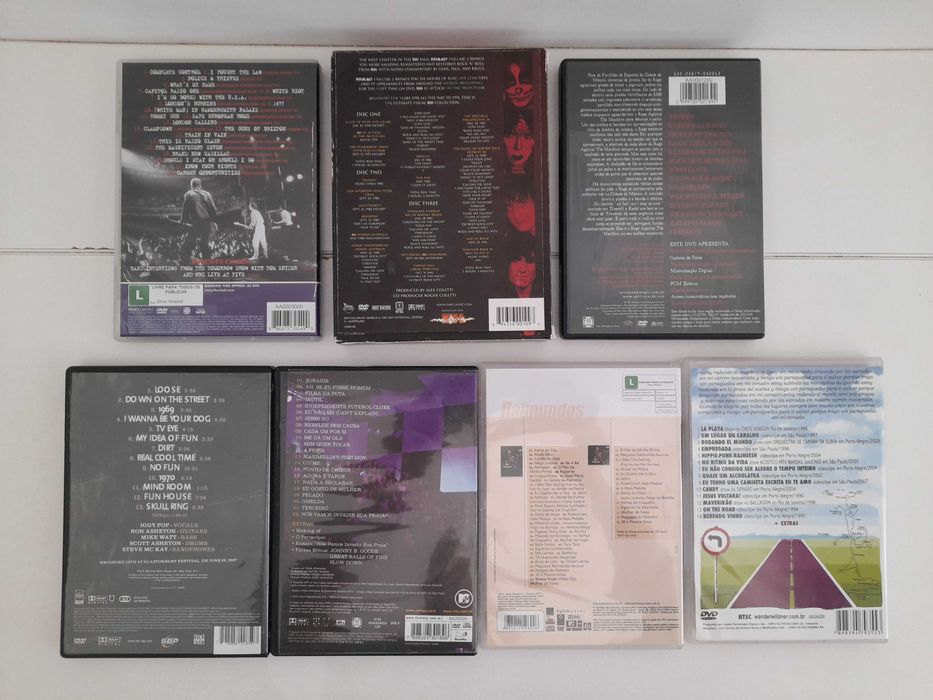 DVDs Originais de Música