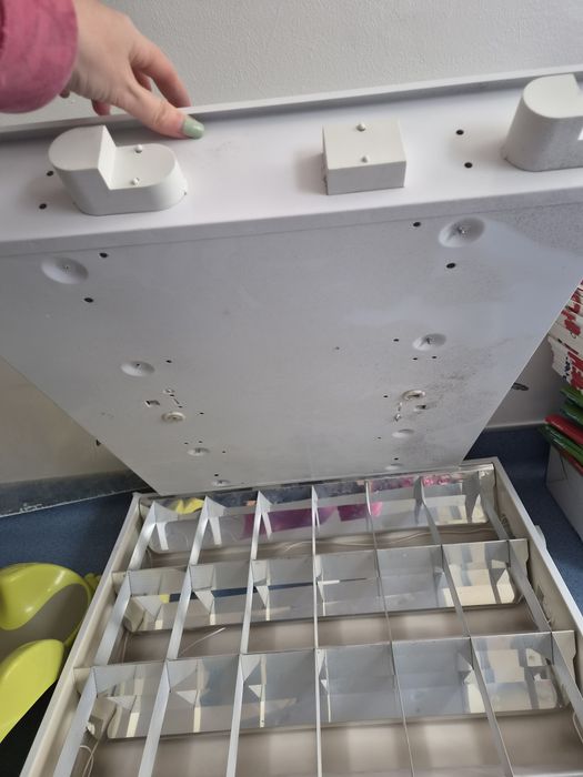 Luminárias de teto fluorescentes para escritório ou loja