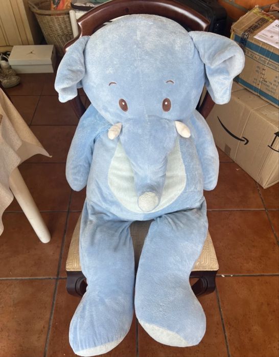 Elefante peluche tamanho xl