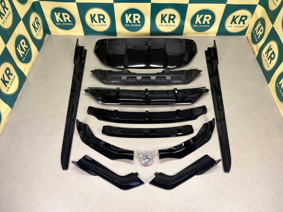 Комплект дооснащення обвісу - M Perfomance - BMW X5 F15  Губа  Лезвия