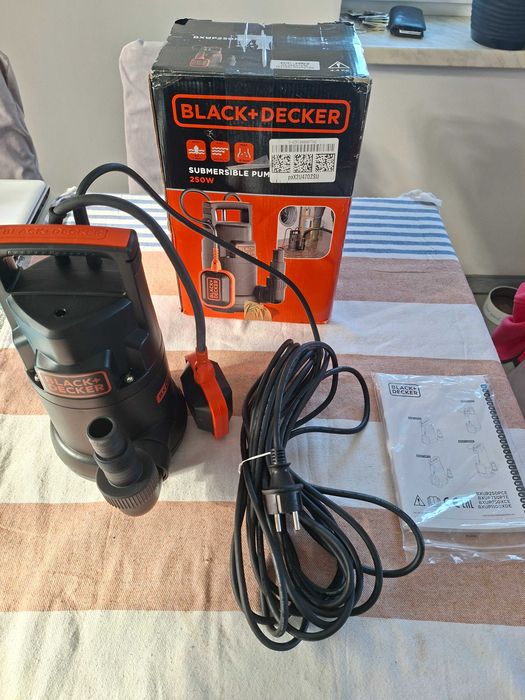 Pompa zatapialna Black&Decker 250 W 6000 l/h