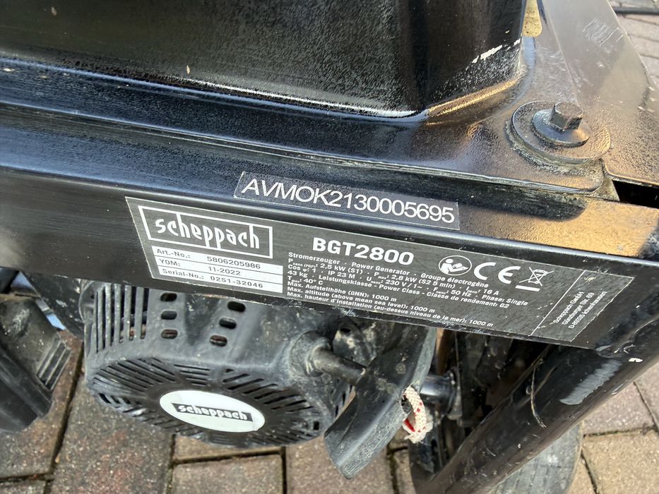 Agregat scheppach bgt2800