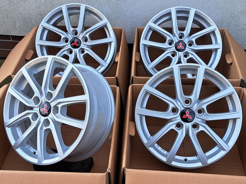Alufelgi 16 5x114,3 MITSUBISHI Outlander Eclipse ASX Lancer Srebrne