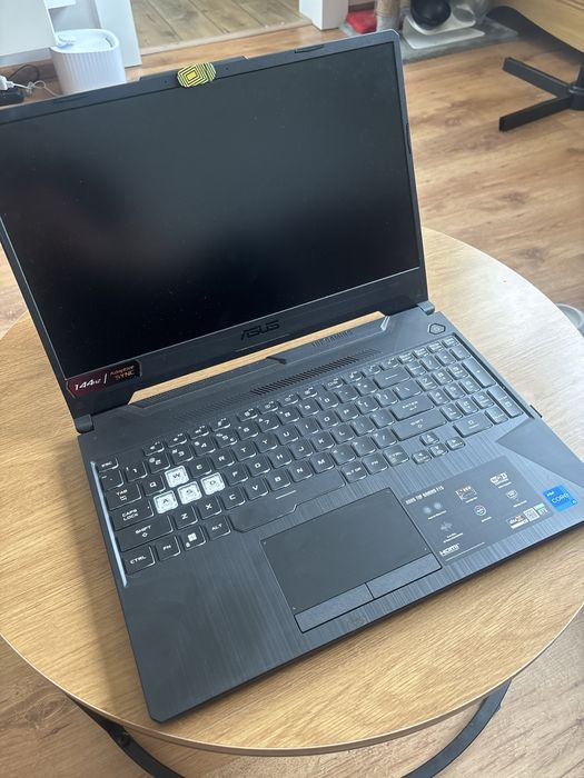 Asus TUF gaming F15 i5-11400H/16GB/512/win11 RTX3060 140hz
