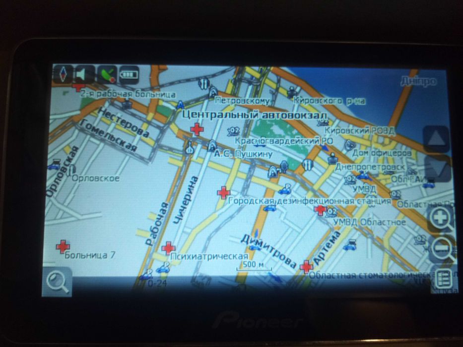 5" HD GPS Pioneer EasyGO Навител  iGO Автоспутник магнитола спидометр
