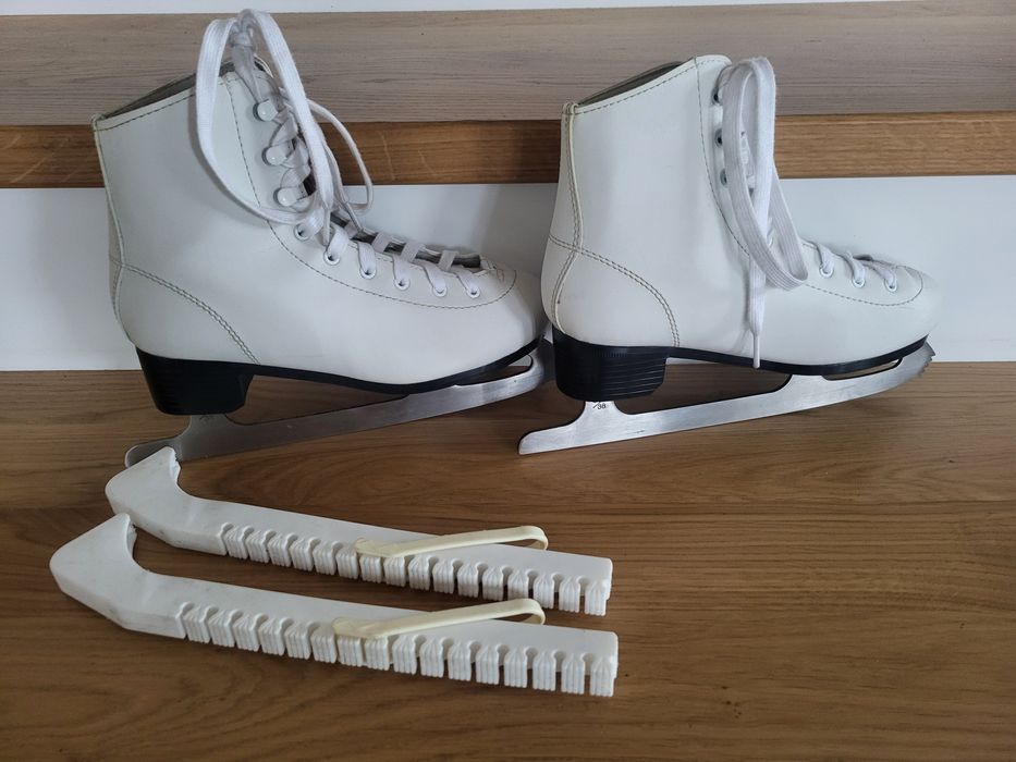 Łyżwy białe figurowe 37/38