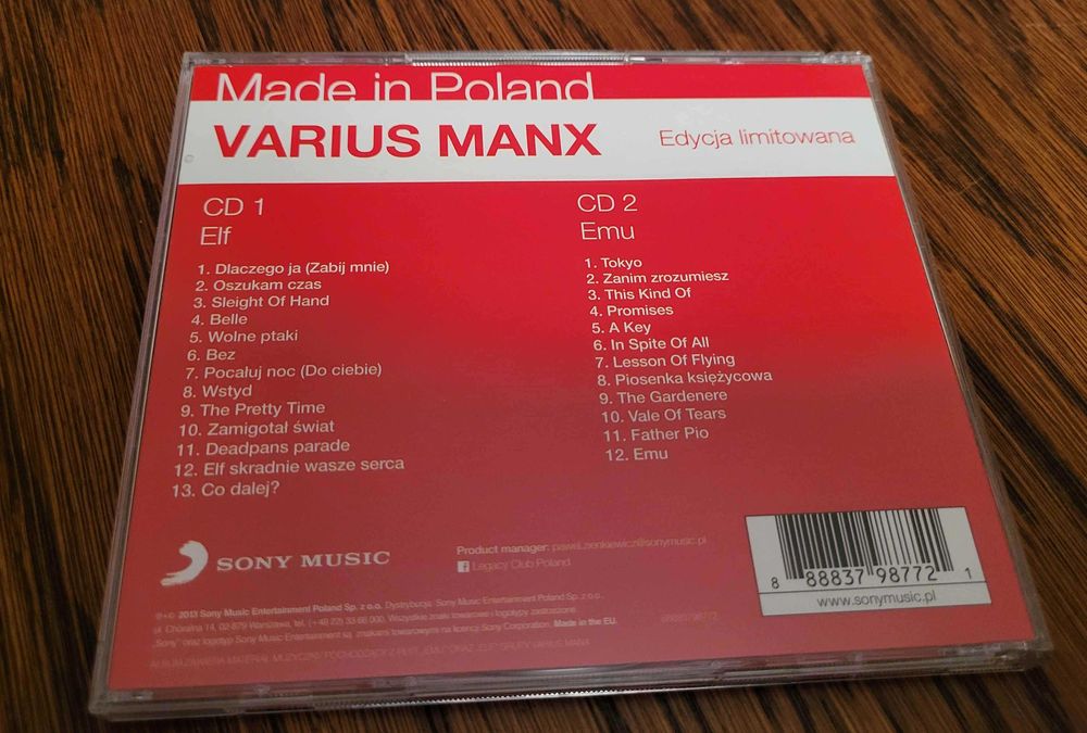 Varius Manx – Elf / Emu (2CD)