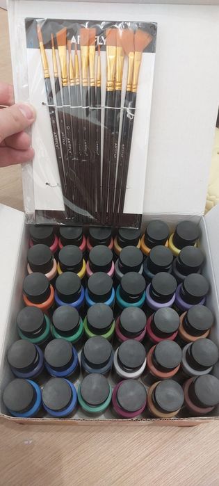 Tintas acrílicas
