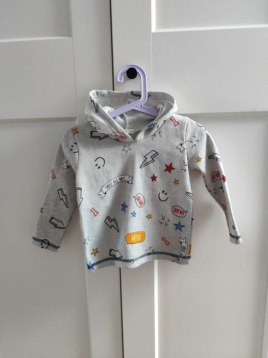 Bluza ciepła z kapturem