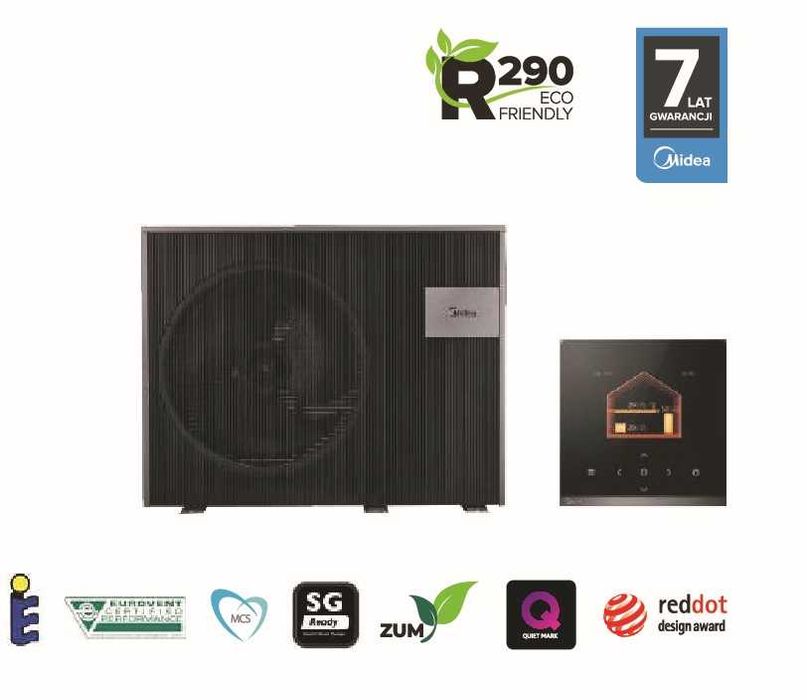 Pompa ciepła Midea M-THERMAL NATURE R290 monoblok