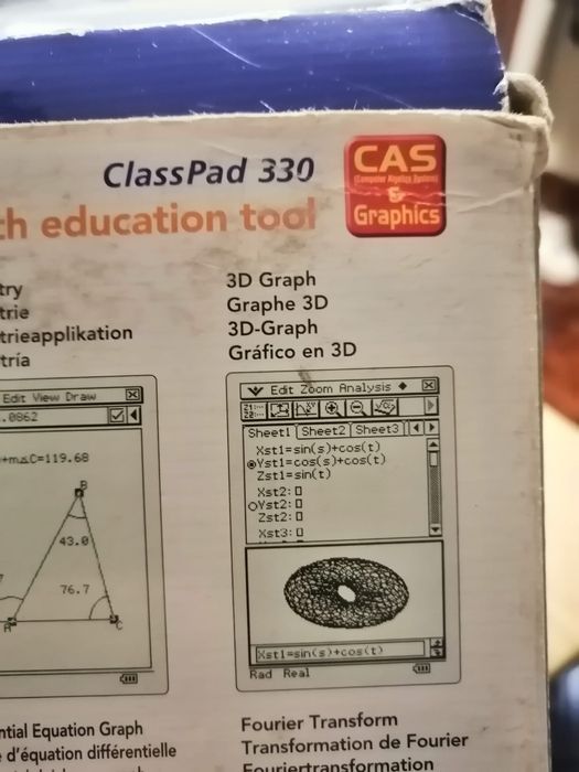 Calculadora Casio Classpad 330