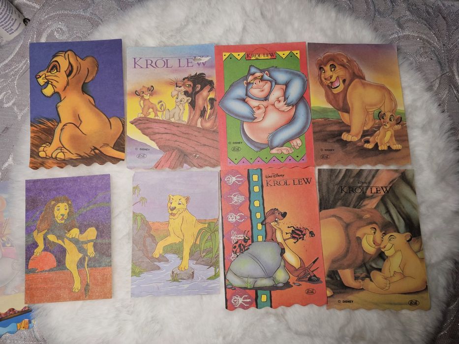 Karteczki do segregatora Król Lew