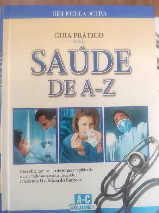 Saúde de A a Z - 5 livros Biblioteca Ativa