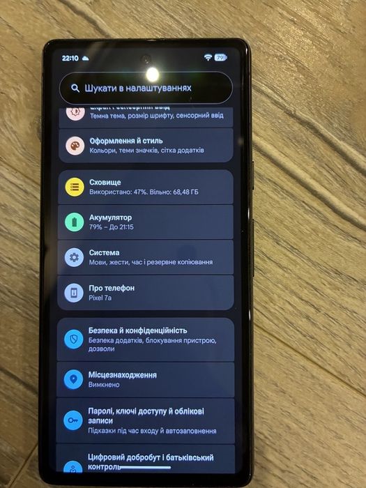 Телефон Google Pixel 7a