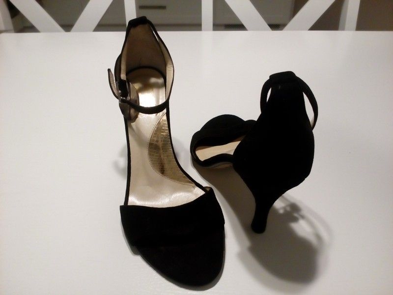 Skórzane welurowe buty