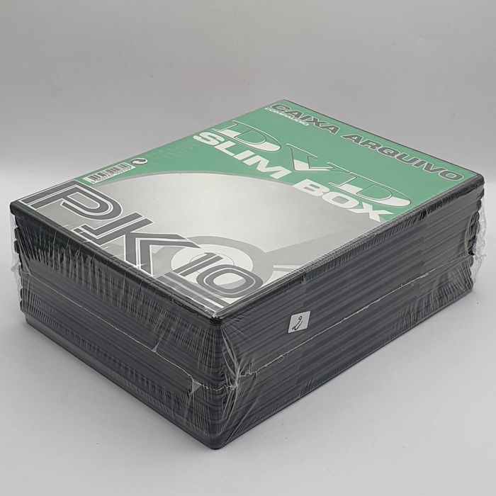 Caixas Slim Box DVD PK10