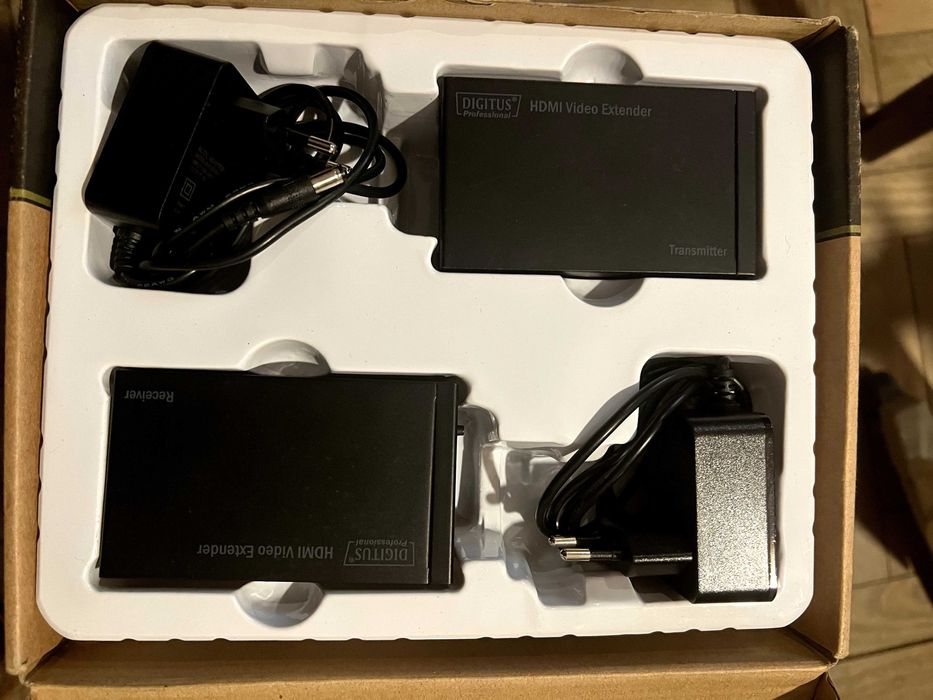 Extensor de vídeo HDMI via CAT 5 / IP com função IR