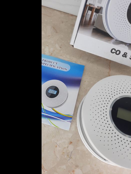 czujnik czadu dymu detektor nowy