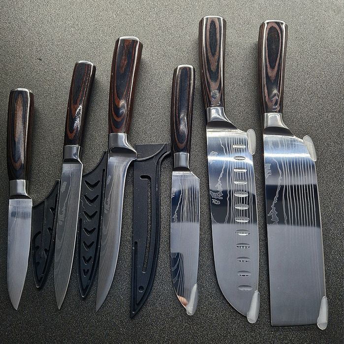 Набор кухонных ножей из нержавеющей стали( 7CR17440c)