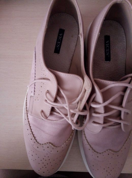 Замшевые туфли женские