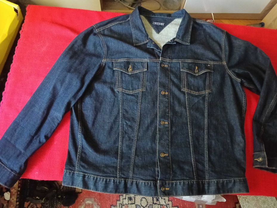 TOMMY HILFIGER Kurtka jeansowa Dla dużego Pana  r.4XL Polecam.Nowa