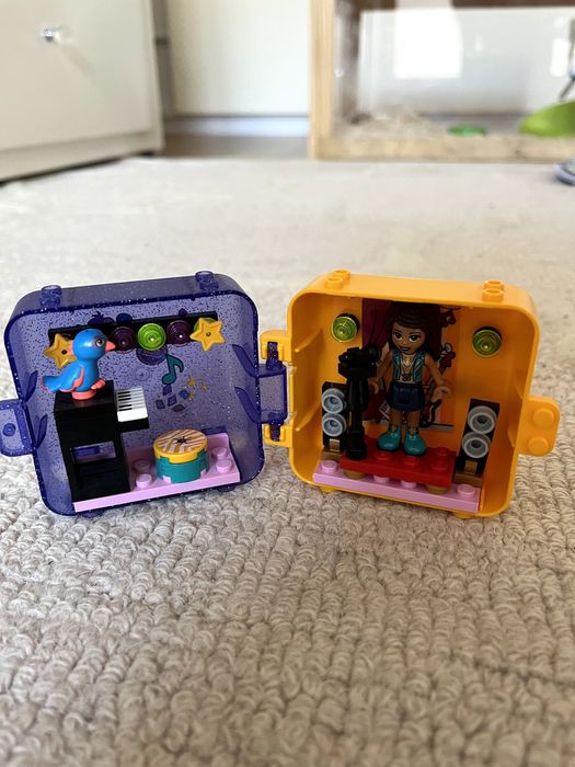 2 kostki lego friends 41414 kostka Emmy 41405 kostka Andrei + 1 gratis