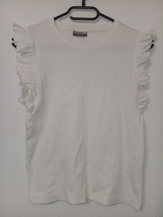 Biała koszulka, bluzka bluzeczka r.170