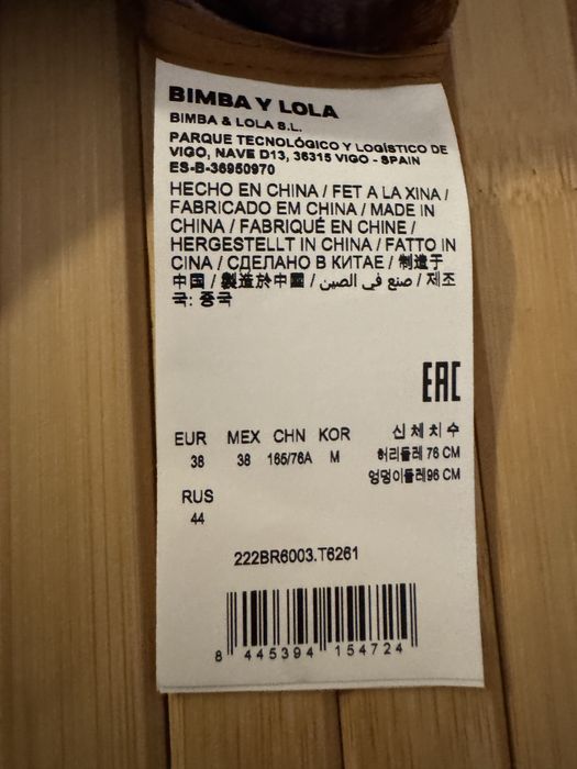 Calças Bimba y Lola