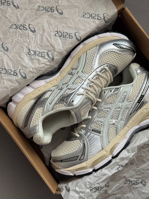Топ Якість! Кросівки Asics Gel-Kayano 12.1 Cream Pure Aqua x Ronnie Fieg•асікс (білі),asics