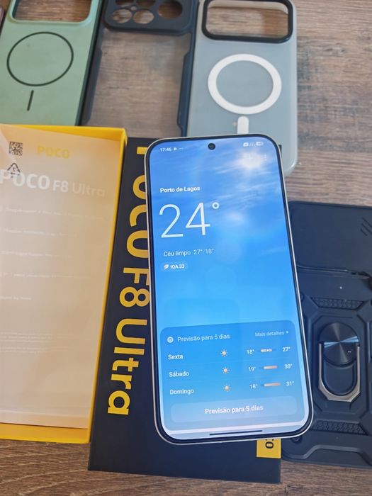Xiaomi Poco F8 Ultra 5G  6.9" 16GB/512GB Denim Blue Seminobo C/Garantia  Aceito Retomas