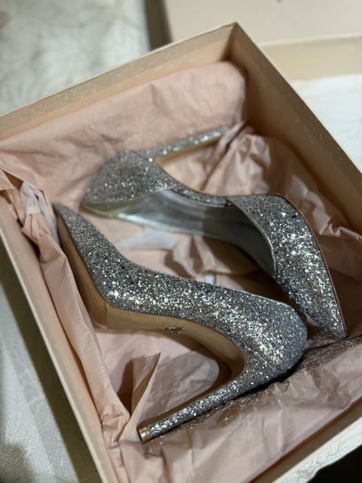 Лодочки Mascia Mandolesi серебро