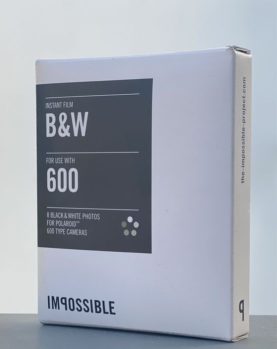 Filme istantaneo Impossible 600 B&W