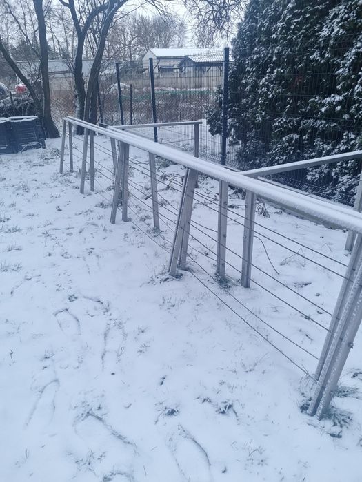 Barierki nierdzewne