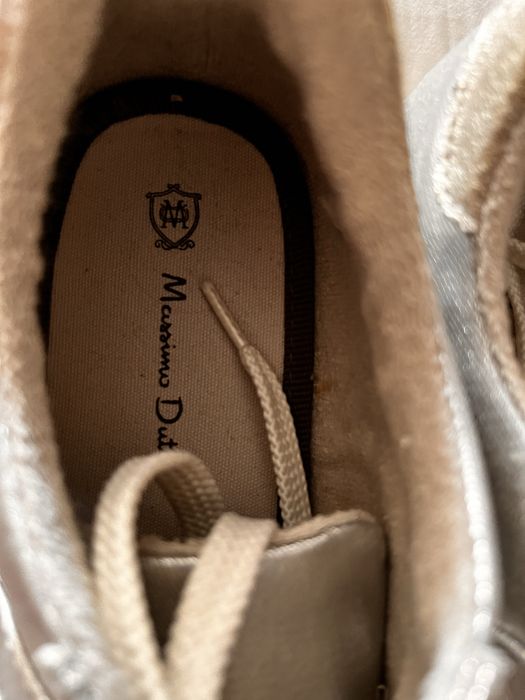Tenis pradeados novos massimo dutti tamanho 38.