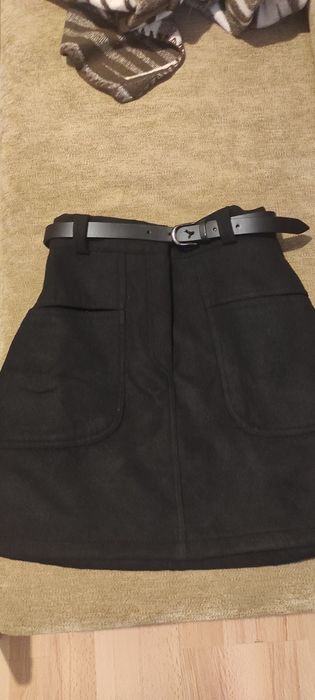 Міні юбка шорти чорна