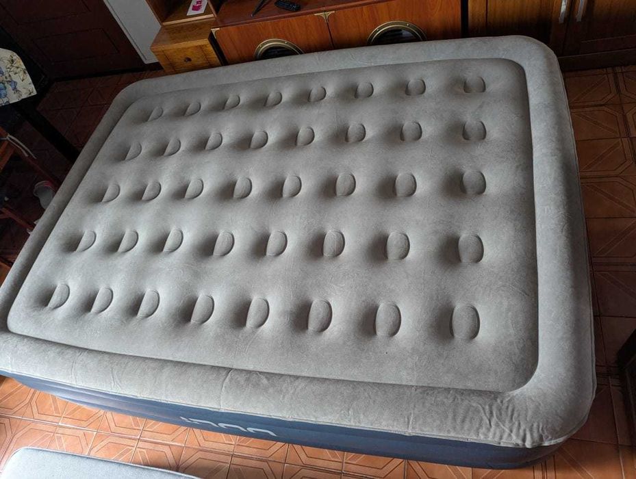 Colchão inflável queen size - IDOO - 152 x 205 x 45 cm