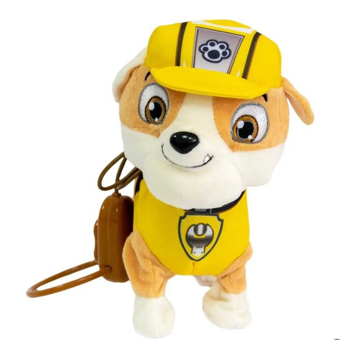 М'яка іграшка щенячий патруль бігає, гавкає співає( всі герої)