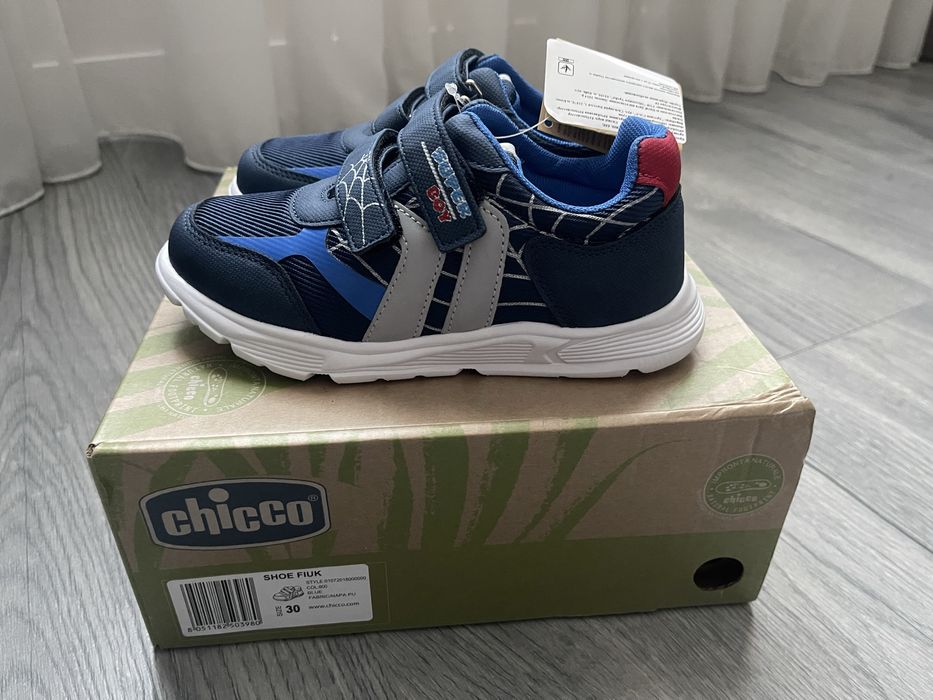 Дитячі кросівки Chicco "Fiuk", розмір 30 (устілка 19 см). НОВІ.