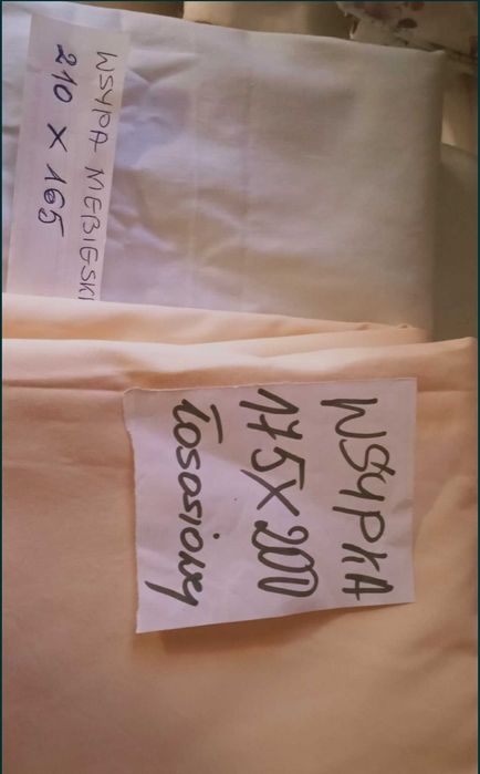 Komplet bawełnianej pościeli z ok.prl