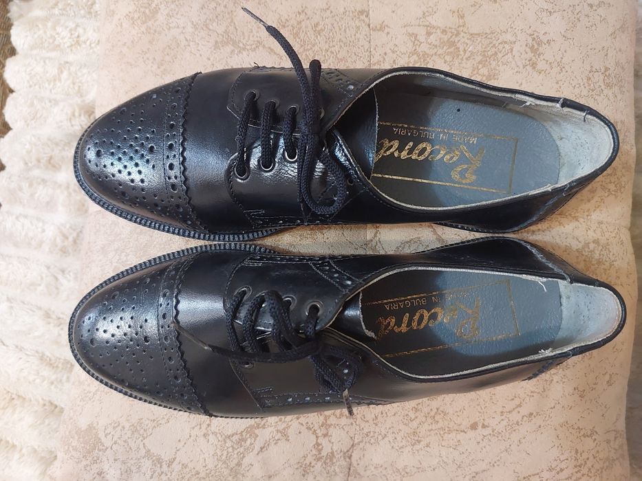 Чоловічі туфлі, оксфорди з перфорацією, 41