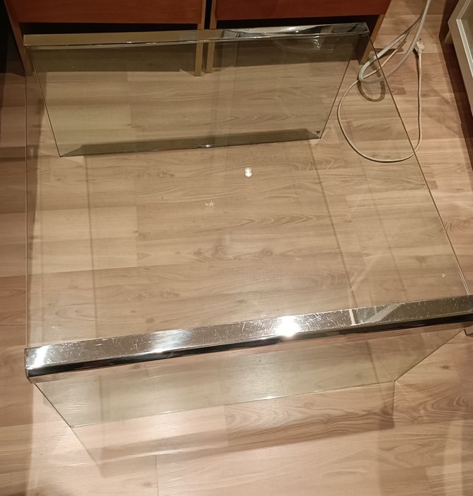 Mesa de vidro 80 X 80