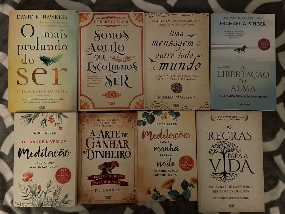 Livros Novos - Vários autores David Hawkins, Amit Goswami, James Allen