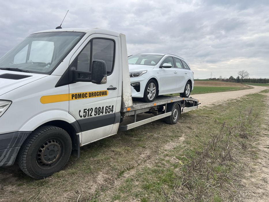 Pomoc drogowa, laweta, S5, A1 , wymiana koła, odpalenie auta