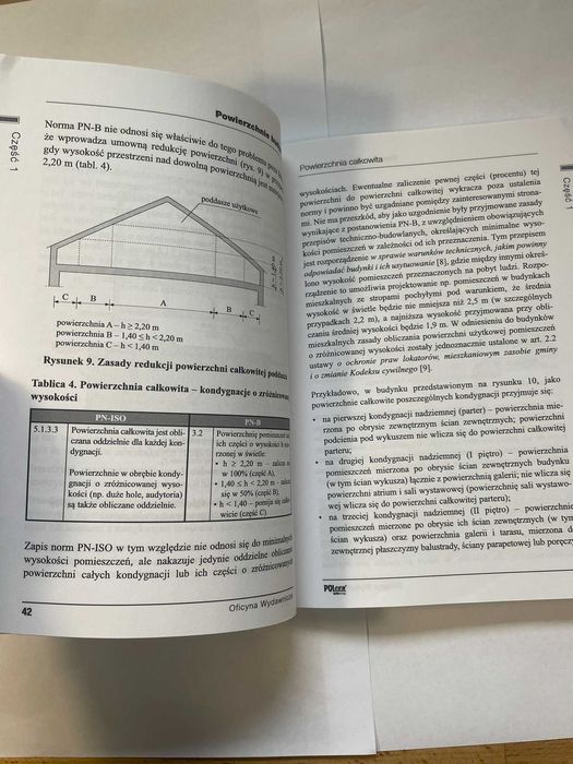 Obliczanie powierzchni i kubatur budynku Pogorzelski Sieczkowski