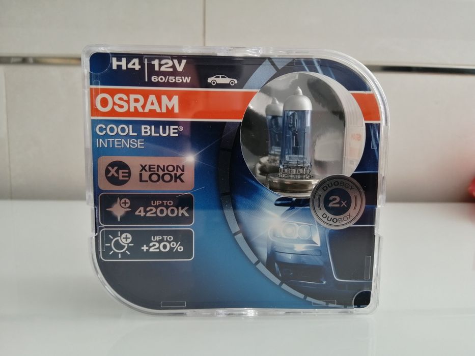 Lâmpadas H1/H4 OSRAM Cool Blue Intense NEXT Gen/Cool Blue Intense